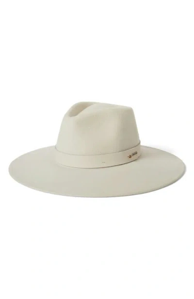 Brixton Eleanor Packable Wool Felt Hat In Neutral