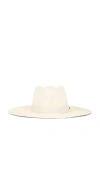 Brixton Eleanor Straw Hat In Bone