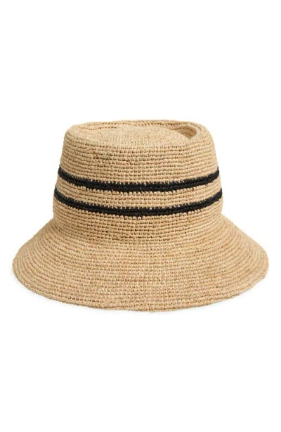 Brixton Ellee Straw Packable Bucket Hat
