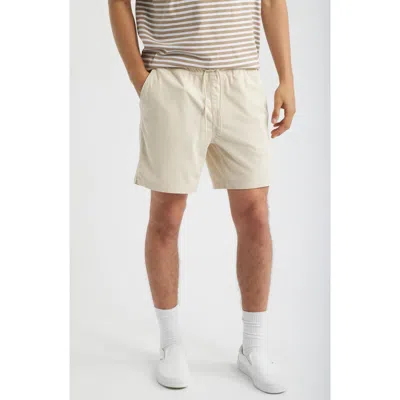 Brixton Everyday Corduroy Shorts In White