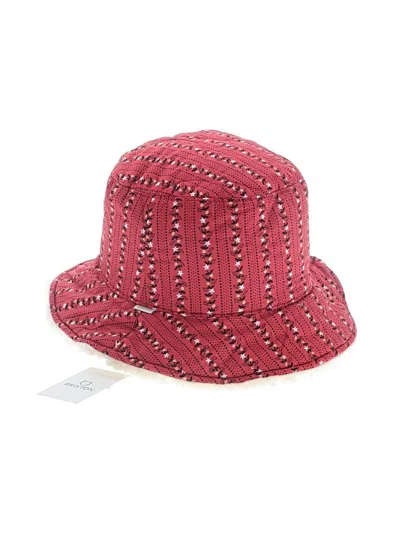 Brixton Fedora In Burgundy
