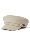 Brixton Fiddler Fisherman Cap In Egret White