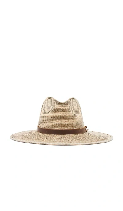 Brixton Field Proper Straw Hat In 自然皮色、棕色