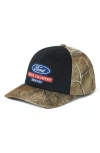Brixton Ford Truck Country Mp Snapback Trucker Hat In Green