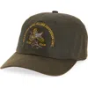 Brixton Game Netplus® Baseball Cap In Moss
