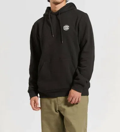 Brixton Gateway Patch Hood In Black