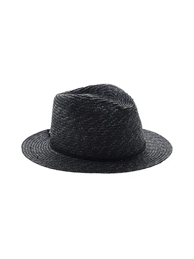 Pre-owned Brixton Hat In Black