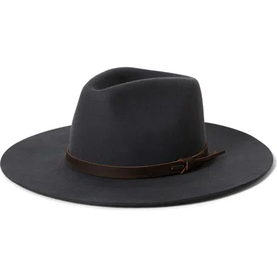 Brixton Hawkins Wool Cowboy Hat In Blue