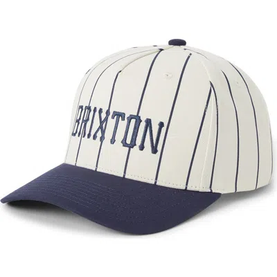 Brixton Homerun Netplus Adjustable Baseball Cap In Multi