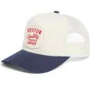 Brixton Oath Iii Snapback Baseball Cap In Blue