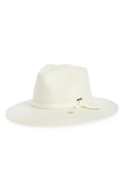 Brixton Joanna Packable Felted Wool In Off White