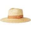 Brixton Joanna Straw Hat In Neutral