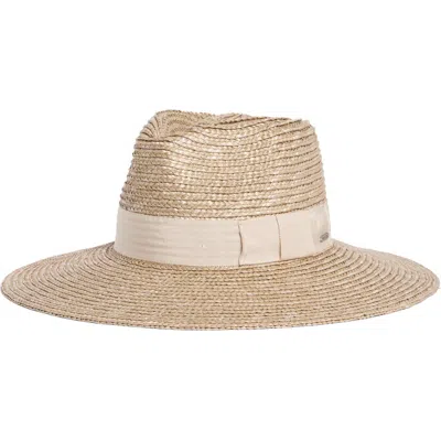 Brixton Joanna Straw Hat In Orange