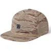 Brixton Journey Mp Performance Snapback Hat In Brown