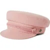 Brixton Kayla Bouclé Cap In Pink