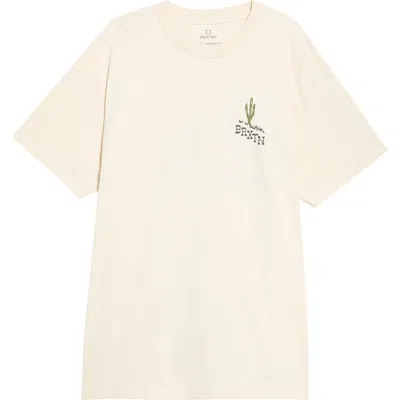Brixton Keslo Graphic T-shirt In White