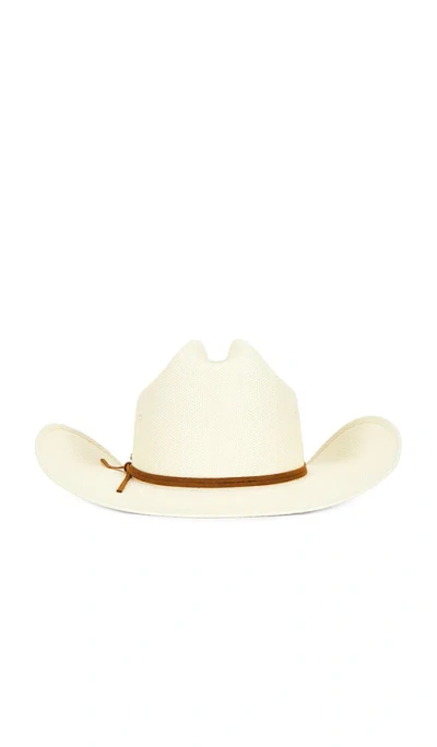 Brixton Laredo Straw Cowboy Hat In Neutral