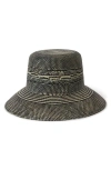 Brixton Lopez Panama Straw Bucket Hat