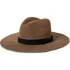 Brixton Lyons Packable Fedora In Multi