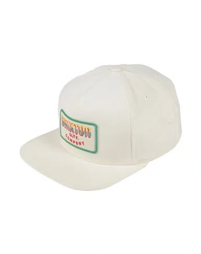 Brixton Man Hat Off White Size Onesize Cotton