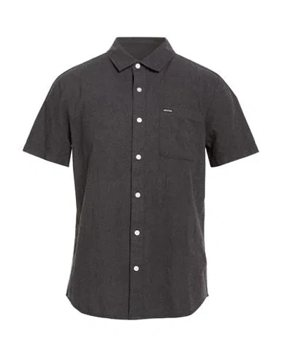 Brixton Man Shirt Black Size M Cotton