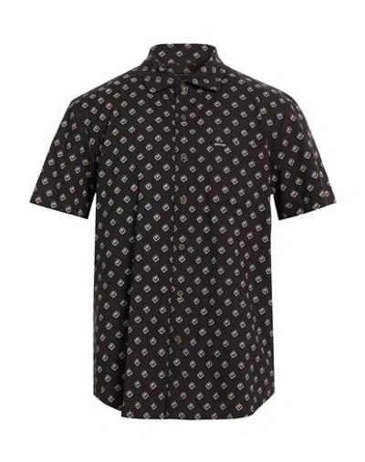 Brixton Man Shirt Black Size M Cotton, Polyester, Elastane