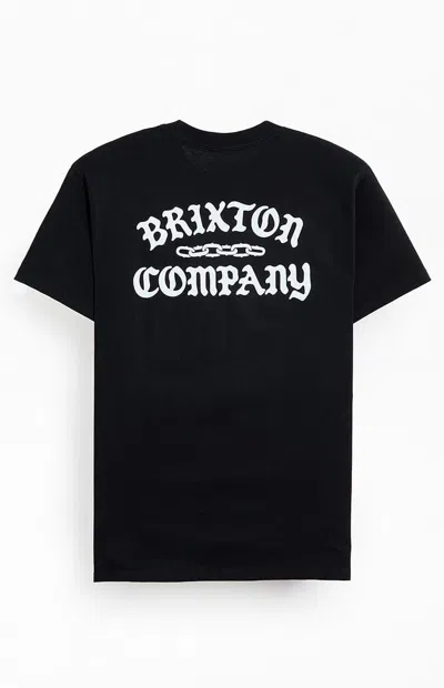 Brixton Men's Chains T-shirt In Black