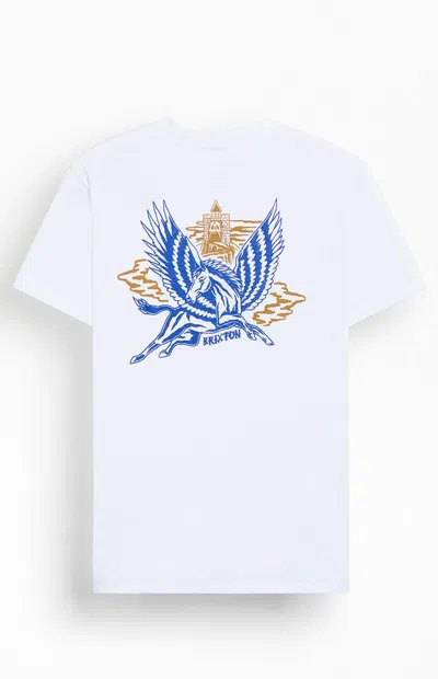 Brixton Men's Fantasy T-shirt In White