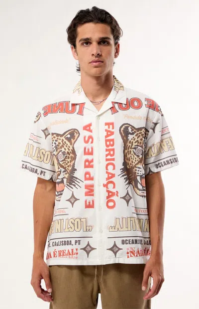 Brixton Men's Getaway Camp Shirt In Multi