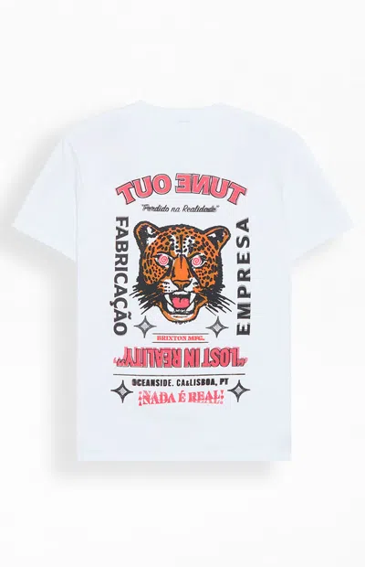 Brixton Men's Getaway T-shirt In White