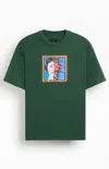 Brixton Men's Transform Oversized T-shirt In Green In Green