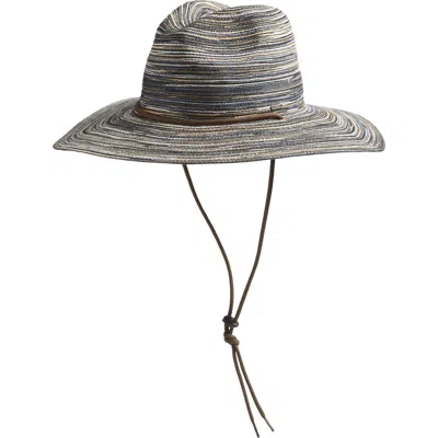 Brixton Mitch Packable Sun Hat In Brown