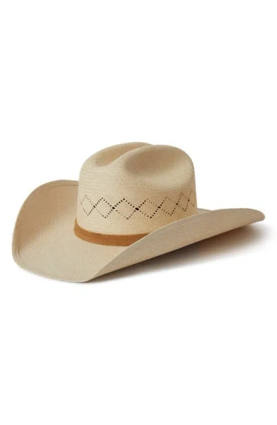 Brixton Panama Straw Cowboy Hat