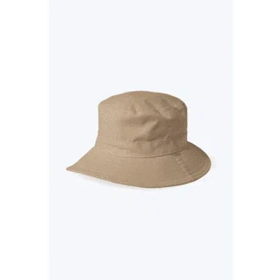Brixton Petra Natural Packable Bucket Hat In Neutral