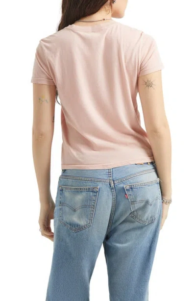 Brixton Pony Club Cotton Graphic T-shirt In Pink