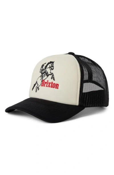 Brixton Ranching Club Trucker Hat In Black