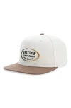 Brixton Rhett Snapback Hat In Pattern