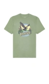 Brixton Ridgewood Tailored Tee In Laurel Wreath
