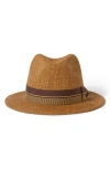 Brixton Roma Straw Fedora