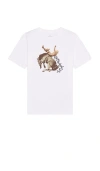 Brixton Rowdy Short Sleeve Tailored Tee In 白色