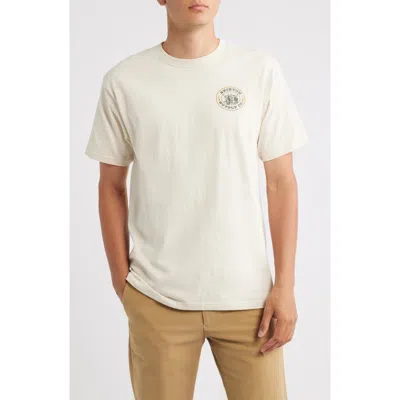 Brixton Steele Graphic T-shirt In White