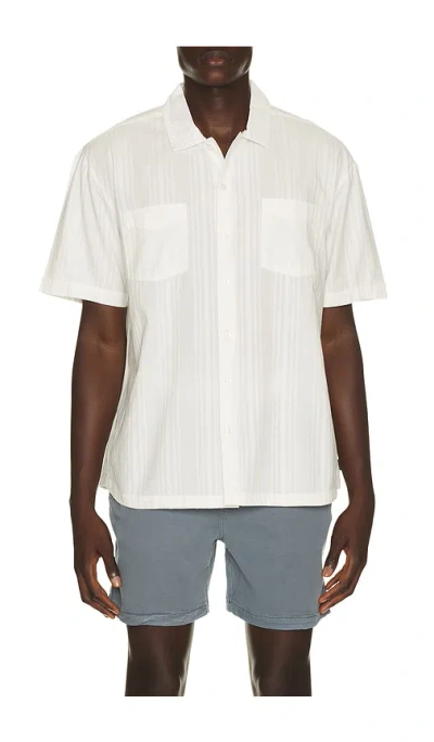 Brixton The Vintage Woven Shirt In White