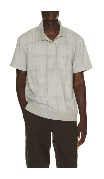 Brixton Trolly Jacquard Weekend Short Sleeve Polo In Multi