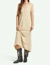 Brixton Jacquard Midi Slipdress In White