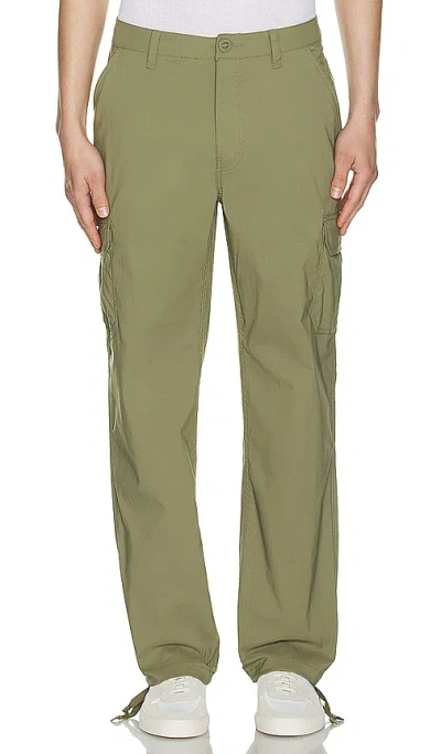 Brixton Waypoint Ripstop Cargo Trouser In Olive Surplus