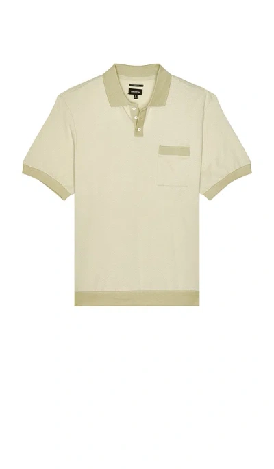 Brixton Weekend Herringbone Polo