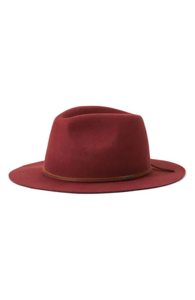 Brixton Wesley Wool Felt Fedora