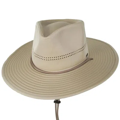 Brixton Women's Beck Cotton Journey Outback Hat In Sand In Neutral