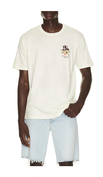 Brixton X Burger She Wrote Tee In 素色