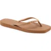 Brizza Flip Flop In Brown